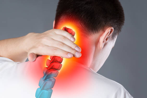 Experienced physiotherapist Dr. Rahul Tyagi treating neck pain and cervical stiffness in a physiotherapy clinic